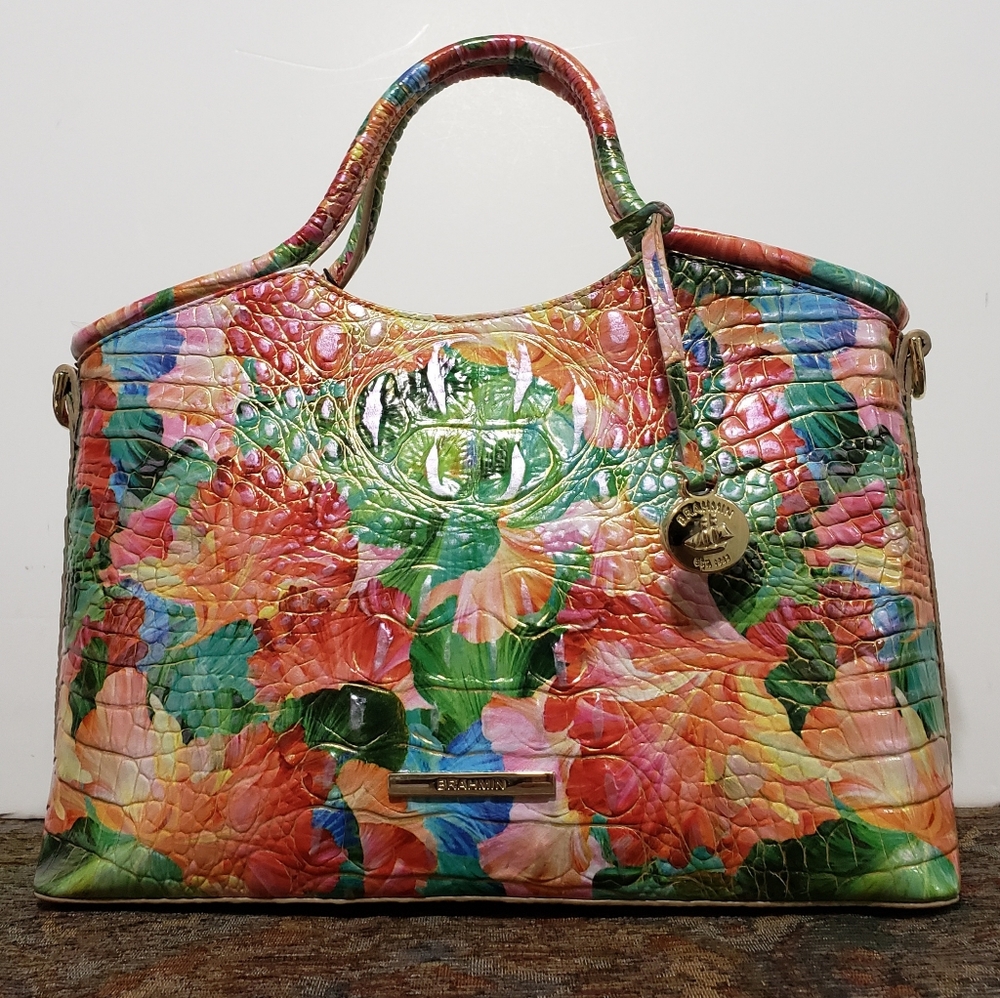 BRAHMIN MELBOURNE SATCHEL BAG - Picture 3 of 6